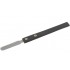 Spatule inox de coupe lame flexible 3 modèles Bochem : Épaisseur:0.4 mm, Largeur:15 mm, Longueur:A 150/a 50 mm