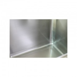 Cuve et Pétrin inox | Cuve bac Europe en inox avec poignées de basculement 200 litres | BRO-3320200