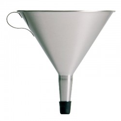 Entonnoir inox | Entonnoir avec filtre - inox - de 250 ml à 3.5 litres