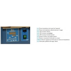 Incubateur de Laboratoire  | Étuve de séchage 30 litres 800 watts à convection forcée | ROG-JBD005