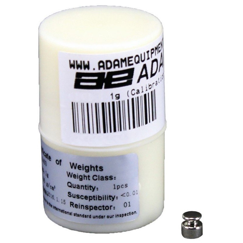 Poids étalons et coffret d'étalonnage | Poids d'étalonnage Masse de Calibrage 1g - F1 | 700100019