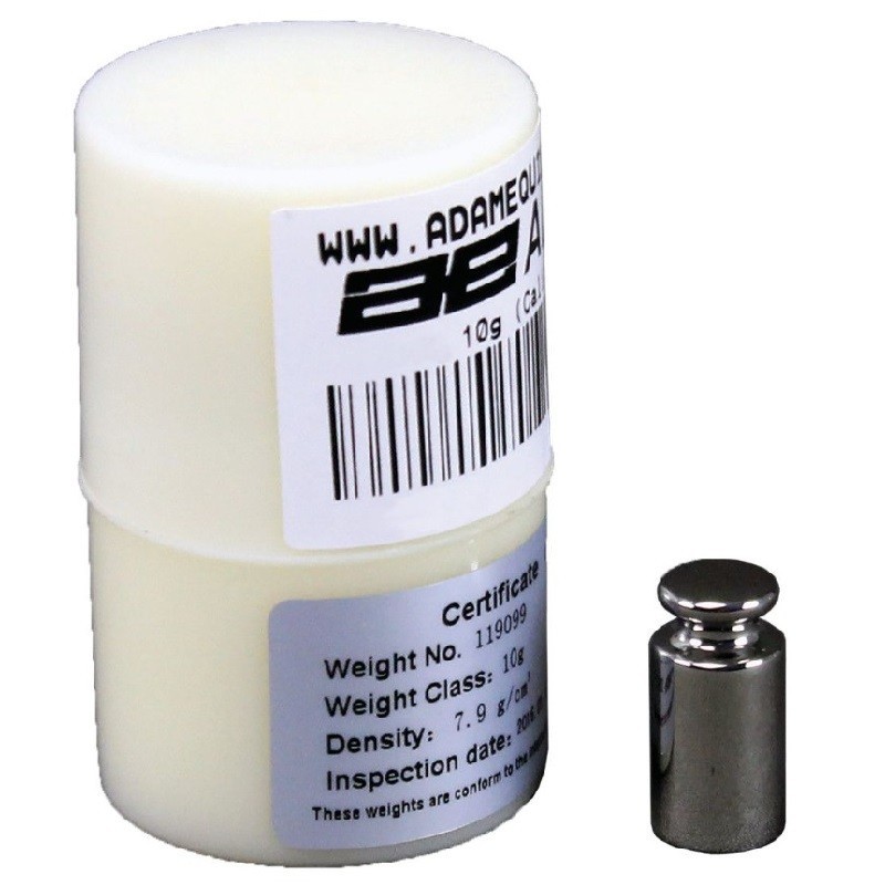 Poids étalons et coffret d'étalonnage | Poids d'étalonnage Masse de Calibrage 10g - F1 | 700100016