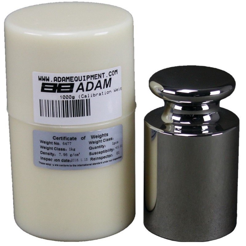 Poids étalons et coffret d'étalonnage | Poids d'étalonnage Masse de Calibrage 1kg - F1 | 700100009