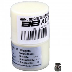 Poids étalons et coffret d'étalonnage | Poids d'étalonnage Masse de Calibrage 1g - M1 | 700100065