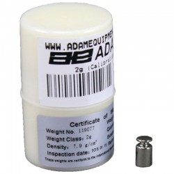 Poids étalons et coffret d'étalonnage | Poids d'étalonnage Masse de Calibrage 2g - M1 | 700100066