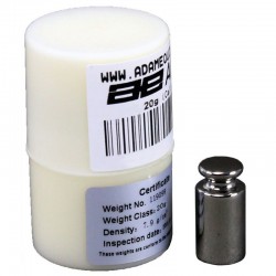 Poids étalons et coffret d'étalonnage | Poids d'étalonnage Masse de Calibrage 20g - M1 | 700100069