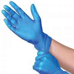 Protection et sécurité détectable | Gant détectable en vinyle boîte de 100 pièces | DEC-VGLOVE