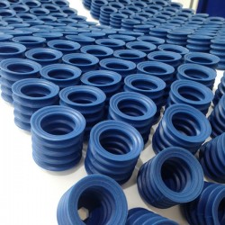Ventouse détectable | Ventouse détectable dure de 40 mm bord annelé boîte de 100 pièces | BST-CLC4019MB