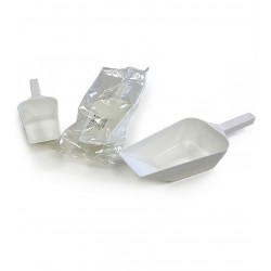 Pelle à poudre | Pelle à poudre stérile Polyéthylène USP classe VI boîte de 20 / 25 / 50 pièces | 9286H