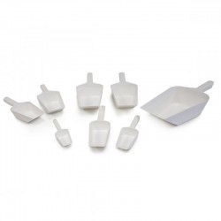 Pelle à poudre | Pelle à poudre stérile Polyéthylène USP classe VI boîte de 20 / 25 / 50 pièces | 9286H