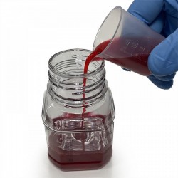 Bécher de laboratoire | Bécher usage unique PP stérile et non stérile gradué boîte de 15, 40 et 50 pièces | 8008P