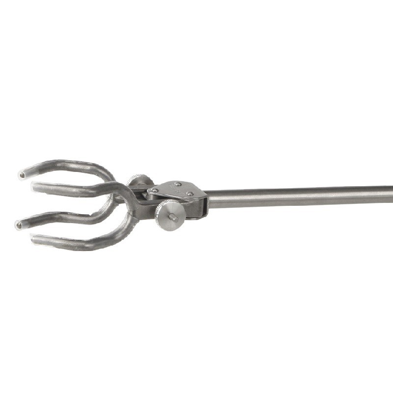 Pince pour statif | Pince pour statif 4 doigts LABOMECA inox - Ø 100 mm - Bochem™ | BOC-B08297100