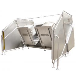 Lavage cuves | Cabine de lavage pour bac Europe CLK-200 Duplex NIEROS | CLK-200_Duplex