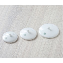 Couvercle en porcelaine pour creuset 7 dimensions 5 pièces
