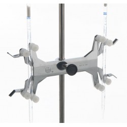 Pince pour statif | Pince pour burette Aluminium avec noix de serrage JP Selecta 7000181 | 7000181