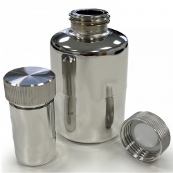 Bouteille Inox 316L avec bouchon GL45