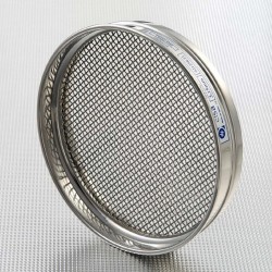 Tamis d'analyse inox  | Tamis d'analyse Ø 200 mm x Hauteur 50 mm maille 20 µm à 125 mm | 0800601