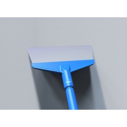 Vikan Grattoir lame flexible inox couleur bleu 260 mm