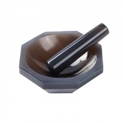 Mortier de laboratoire | Pilon Agate pour mortier - longueur de 60 mm à 120 mm | XMS-60_1