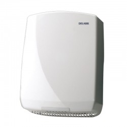 Sèche-mains électrique ABS blanc Delabie 6621 commande Optique