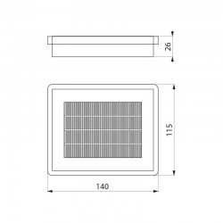 Filtre HEPA DELABIE pour sèche-mains air pulsé SPEEDJET 2 -