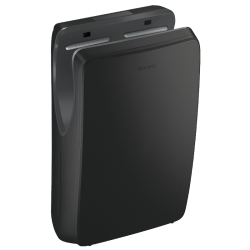 Sèche-mains  | Sèche-mains air pulsé SPEEDJET 2 noir mat avec filtre HEPA DELABIE 6613D | DEL-510624B