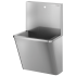 Lave mains Chirurgicale Inox 304 poli satiné avec 1 trou de robinetterie DELABIE : Places:1 place, Largeur:700 mm