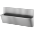 Lave mains Chirurgicale Inox 304 poli satiné avec 1 trou de robinetterie DELABIE : Places:3 places, Largeur:2100 mm
