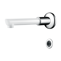 Robinet mitigeur DELABIE | Robinet de lavabo mural automatique - TEMPOMATIC - DELABIE - 20801T2
