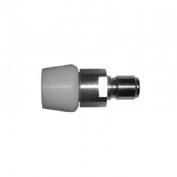 Lance de lavage | Buse moussage 50° 200 litres/minute avec adaptateur en inox et protection Nylon | ADAFN1/2-NR-NW