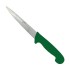 Couteau à filet détectable lame inox standard 5 couleurs BST Detectable : Couleurs manches:Vert, Dimensions lames:16,5, Lames :Lame large