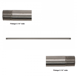 Lance inox pour pistolet haute pression