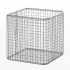 Panier carré inox 10 modèles Bochem : Dimensions:100x100 mm, Hauteur:100 mm