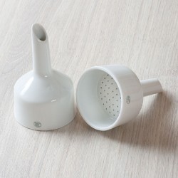 Porcelaine | Entonnoir BUCHNER - porcelaine émaillée - JIPO - de 35 ml à 10 litres