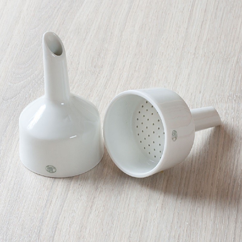 Porcelaine | Entonnoir BUCHNER - porcelaine émaillée - JIPO - de 35 ml à 10 litres