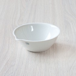 Porcelaine | Capsule d'évaporation - porcelaine - fond plat - bec - JIPO - 11 modèles