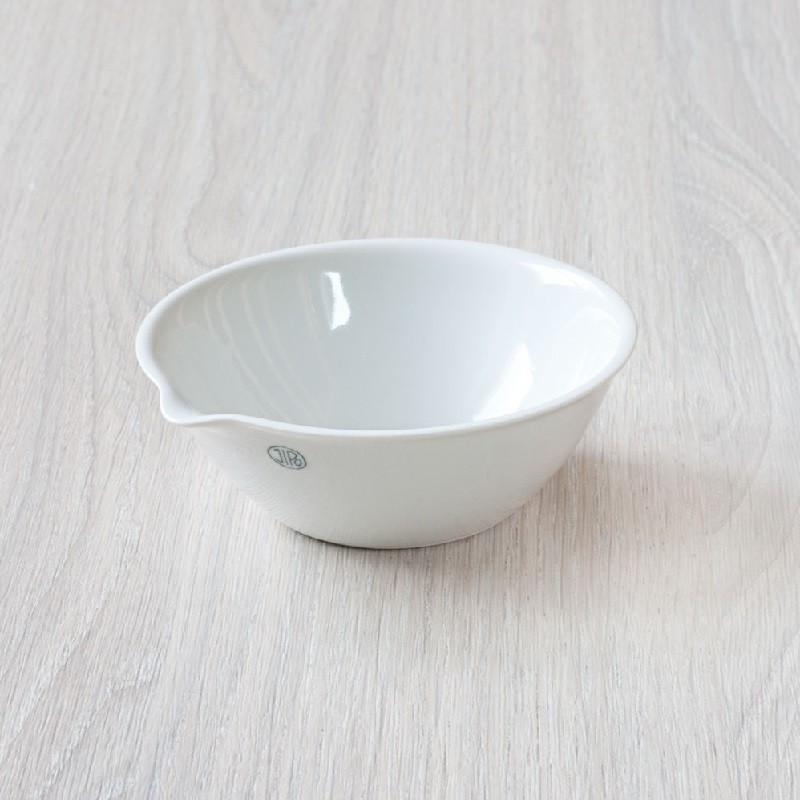 Porcelaine | Capsule d'évaporation - porcelaine - fond plat - bec - JIPO - 11 modèles