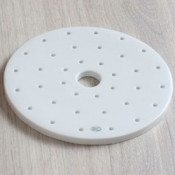 Disque pour dessicateur en porcelaine norme DIN 5 dimensions