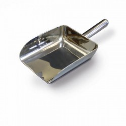 Square 316L stainless steel shovel | 1.5 liters