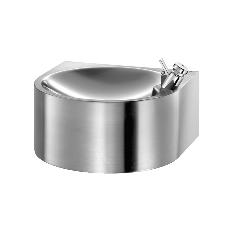 Distributeur EPI | Fontaine à eau inox poli satiné 180800 DELABIE | DEL-180800