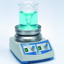 Agitateur de laboratoire | Agitateur magnétique chauffant 10L Agimatic N plateau inox Selecta 7000271 | 7000271