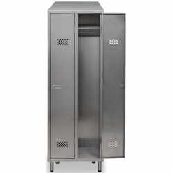 Vestiaire inox | Vestiaire inox ECO 1 porte par place | X-1E1E1