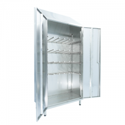 Vestiaire inox | Armoire inox range bottes 6, 12 et 16 paires de bottes | X-2025 441
