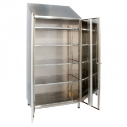 Armoire inox 2 portes ECO | largeur 1200