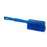 Brosse alimentaire à main moyenne 410 mm Resin-set fibres 0.3 mm 5 couleurs : Couleur:Bleu