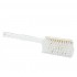 Brosse alimentaire à main moyenne 410 mm Resin-set fibres 0.3 mm 5 couleurs : Couleur:Blanc