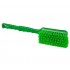 Brosse alimentaire à main moyenne 410 mm Resin-set fibres 0.3 mm 5 couleurs : Couleur:Vert