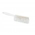 Brosse alimentaire à main moyenne 340 mm Resin-set fibres 0.3 mm 5 couleurs : Couleur:Blanc