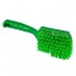 Brosse alimentaire à main moyenne 275 mm Resin-set fibres 0.3 mm 5 couleurs : Couleur:Vert