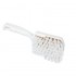 Brosse alimentaire à main moyenne 275 mm Resin-set fibres 0.3 mm 5 couleurs : Couleur:Blanc